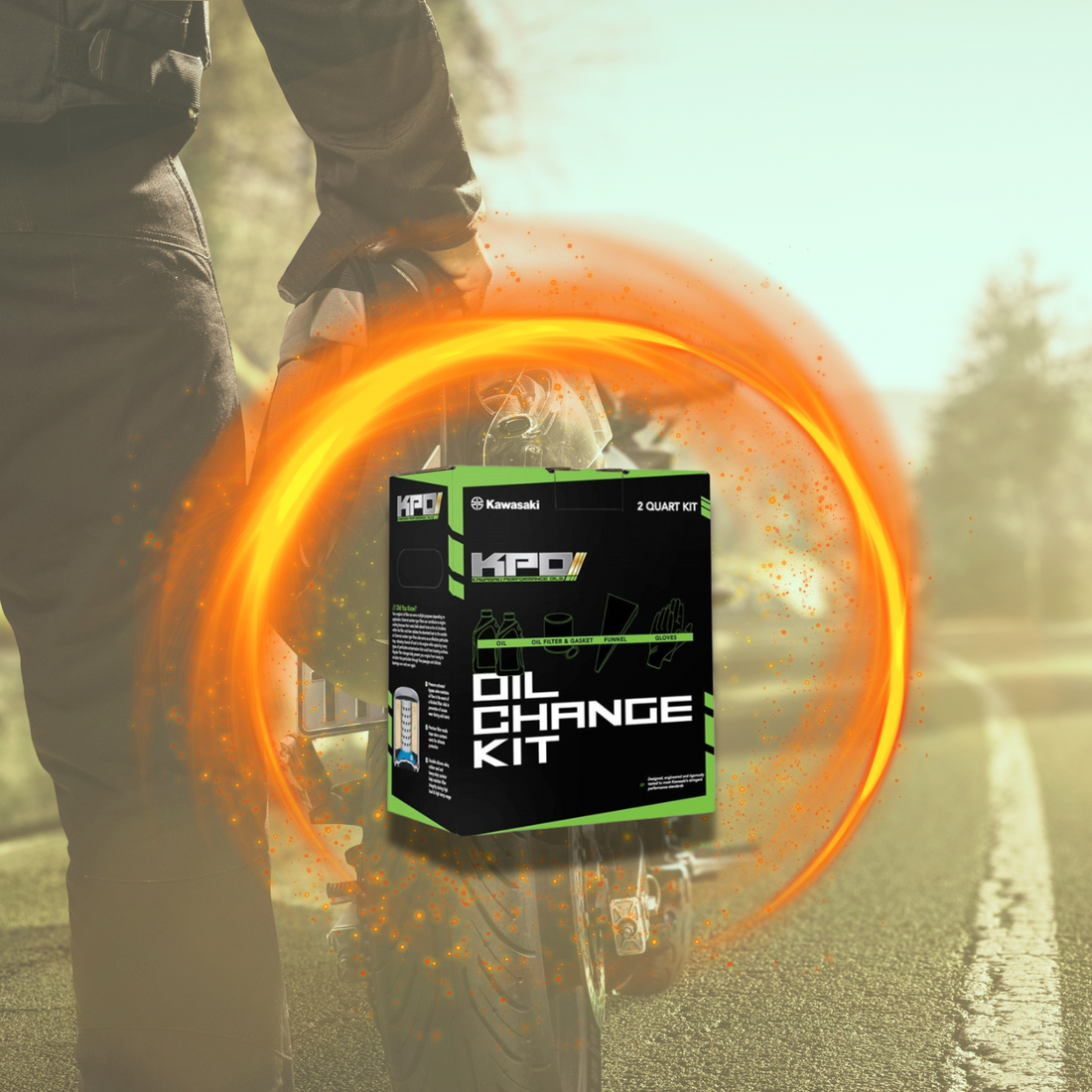 Changing Your Kawasaki Motorcycle Oil at Home with the OEM KPO Oil Change Kit