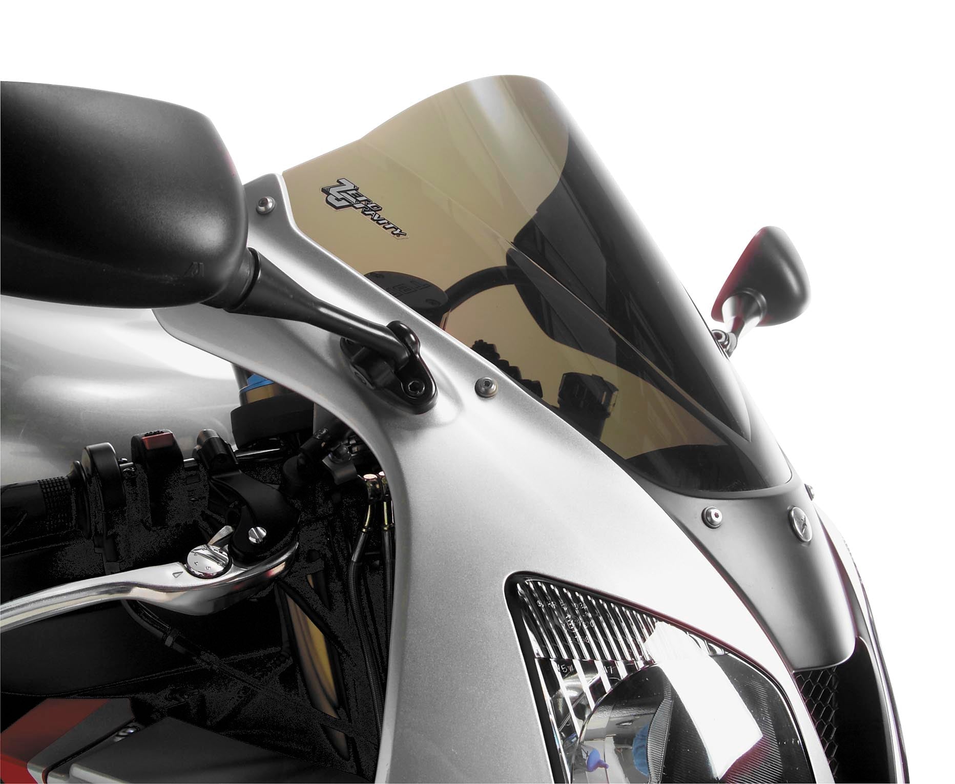 Double Bubble Windscreen - Light Smoke 16-701-02- PU