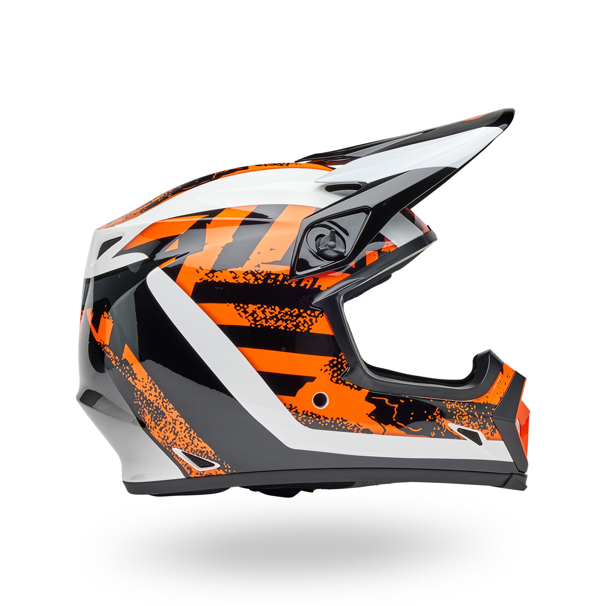 Motocross Hero PS MX-9 MIPS BREAKDANCE BK/OR XL Dirt Helmets 7164052