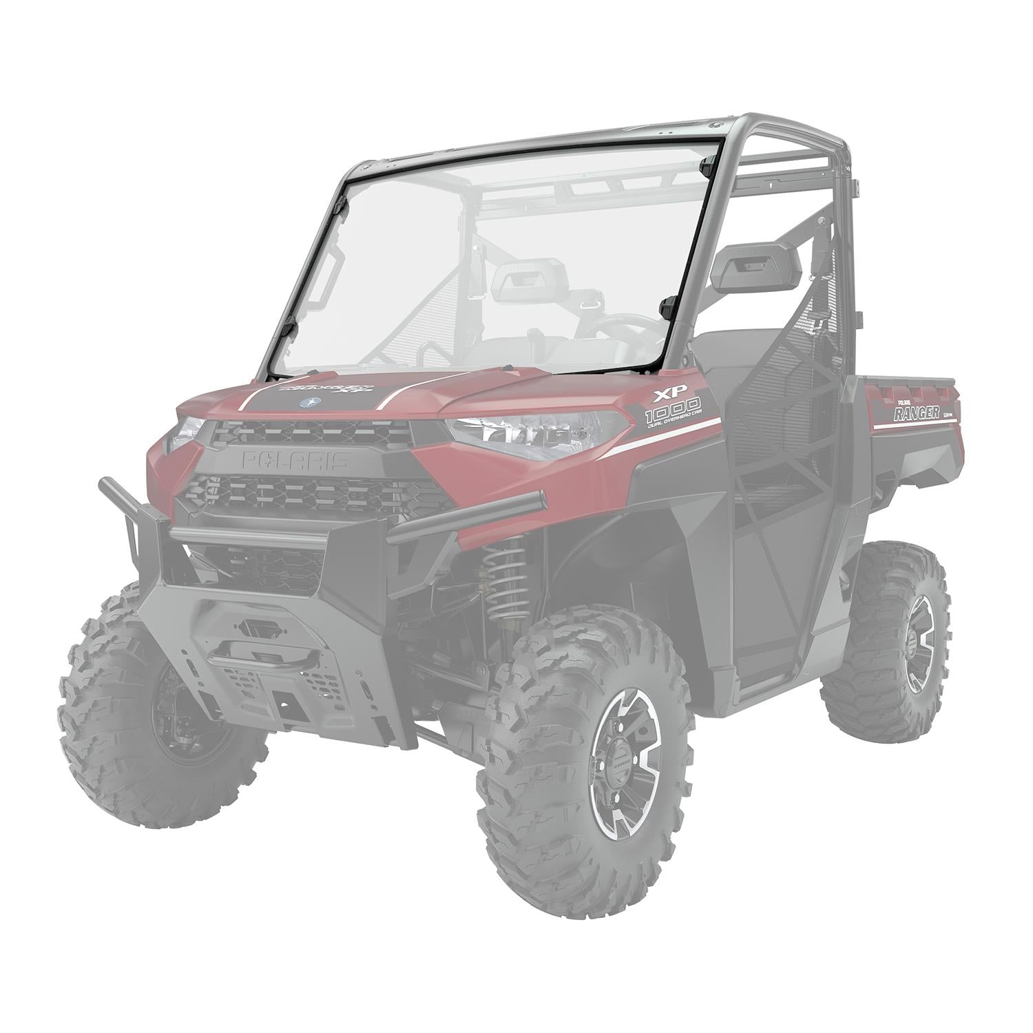 OEM  Polaris Lock & Ride Pro Fit Full Poly Windshield - General Purpose 2883278