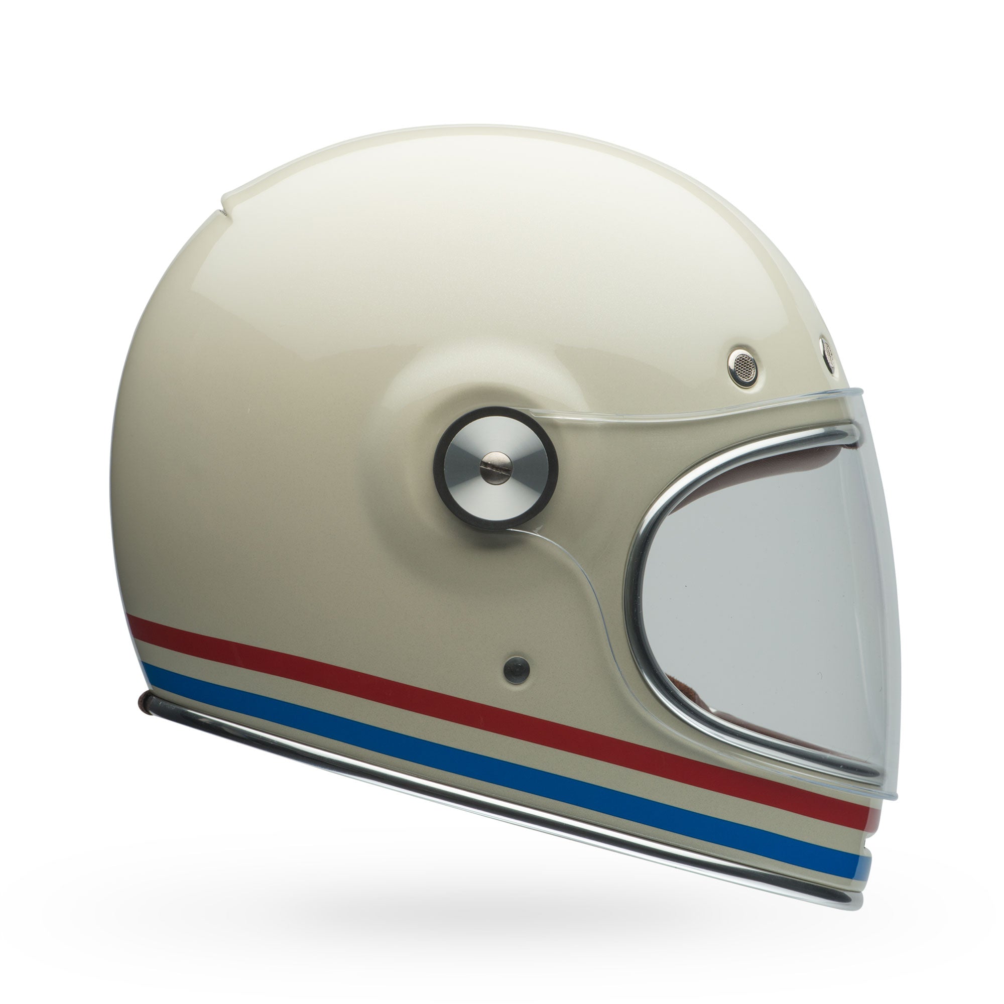 Modern Classic PS BULLITT STRIPES PWH/OB/BL L Cruiser Helmets 7143901