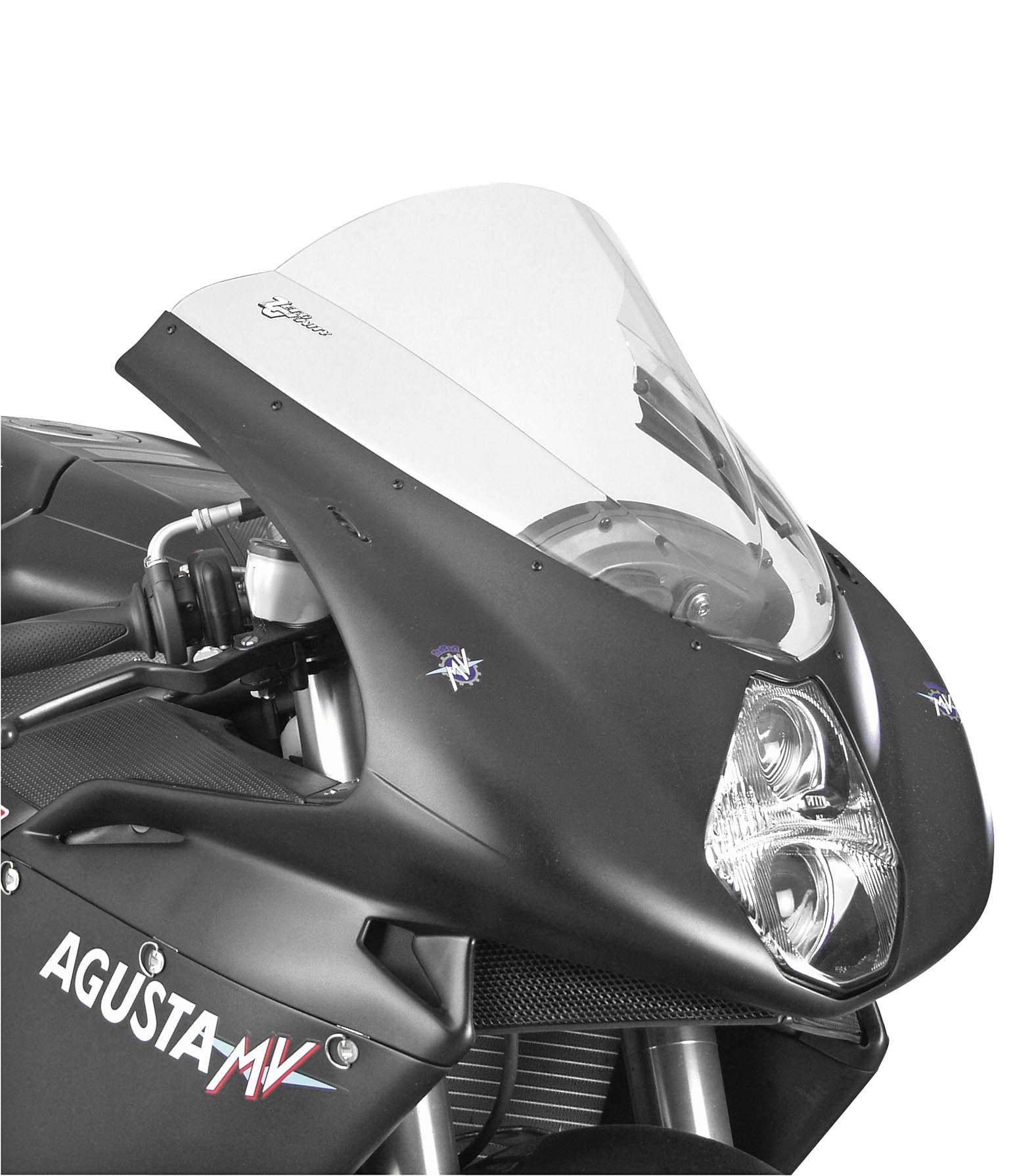 Double Bubble Windscreen - Clear 16-578-01- PU
