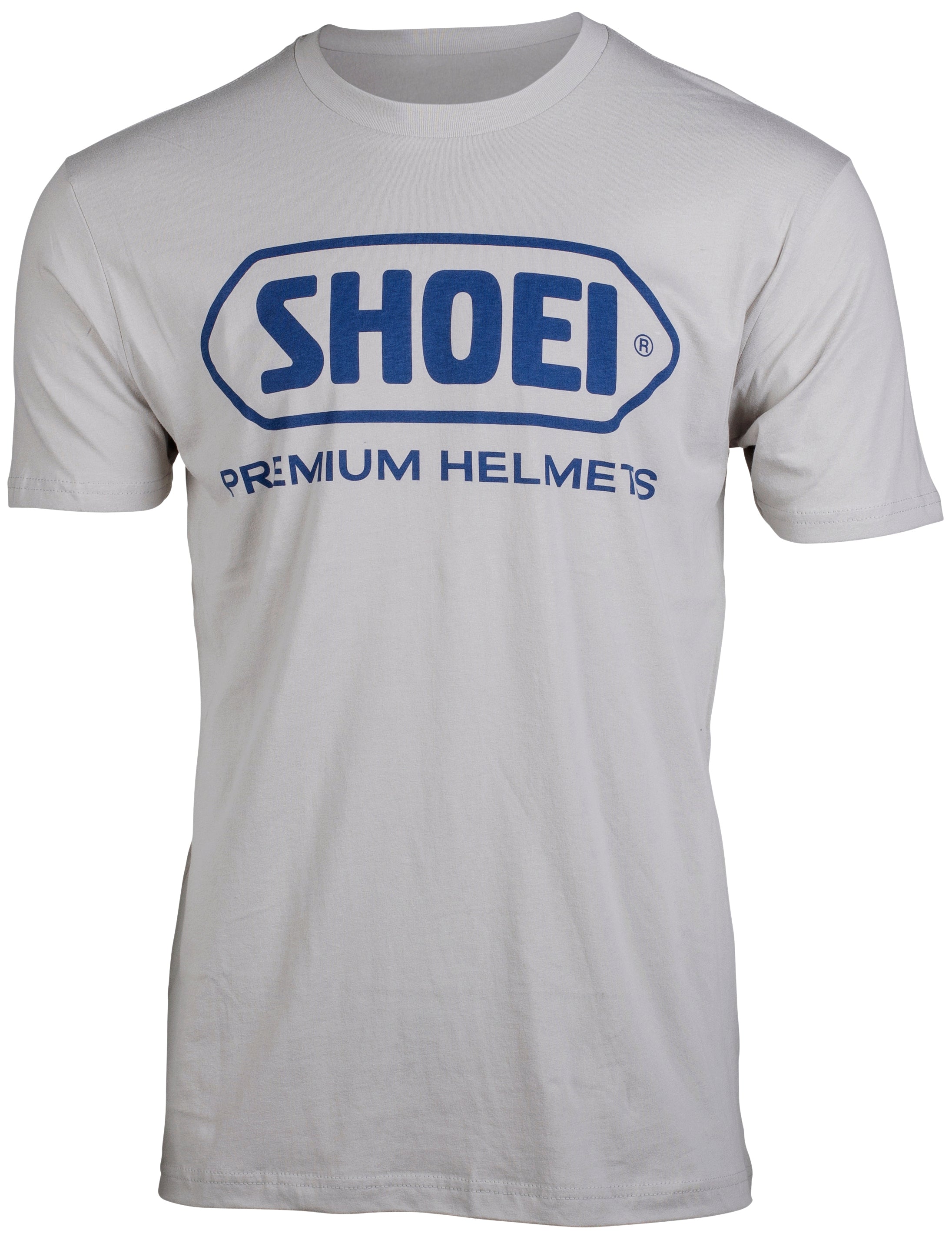 SHOEI CORP LOGO TEE GY/BL SM0411-0807-04