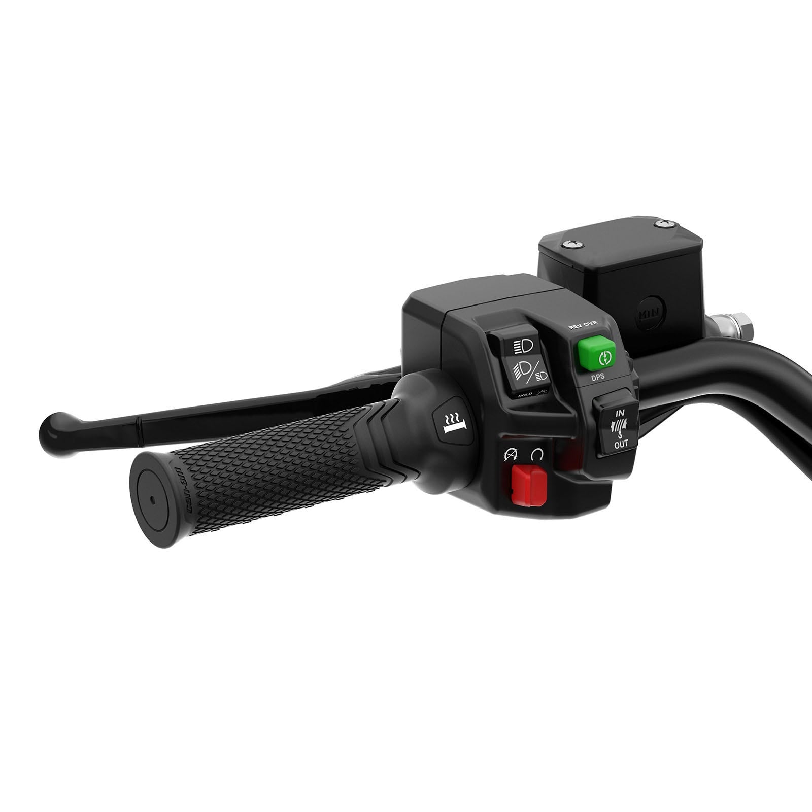 OEM Can-am Integrated Heated Grips & Thumb Throttle Combo-715005072